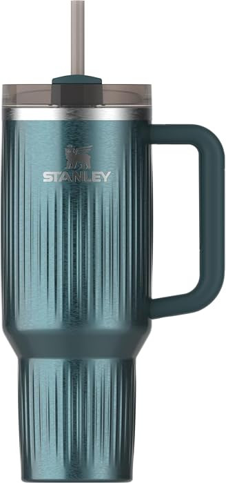 STANLEY Quencher H2.0 Tumbler with Handle and Straw 40 oz | Flowstate 3-Position Lid | Cup Holder... | Amazon (US)