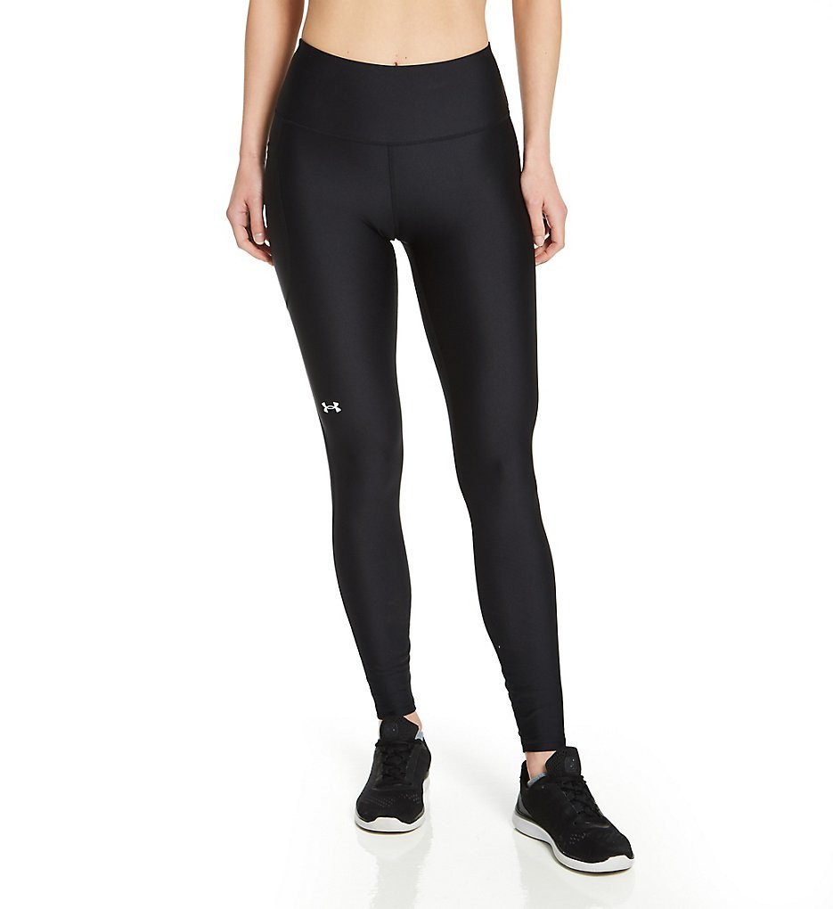 Under Armour Women's HeatGear Hi-Rise Legging in Black| Size 2XL | HerRoom.com | HerRoom