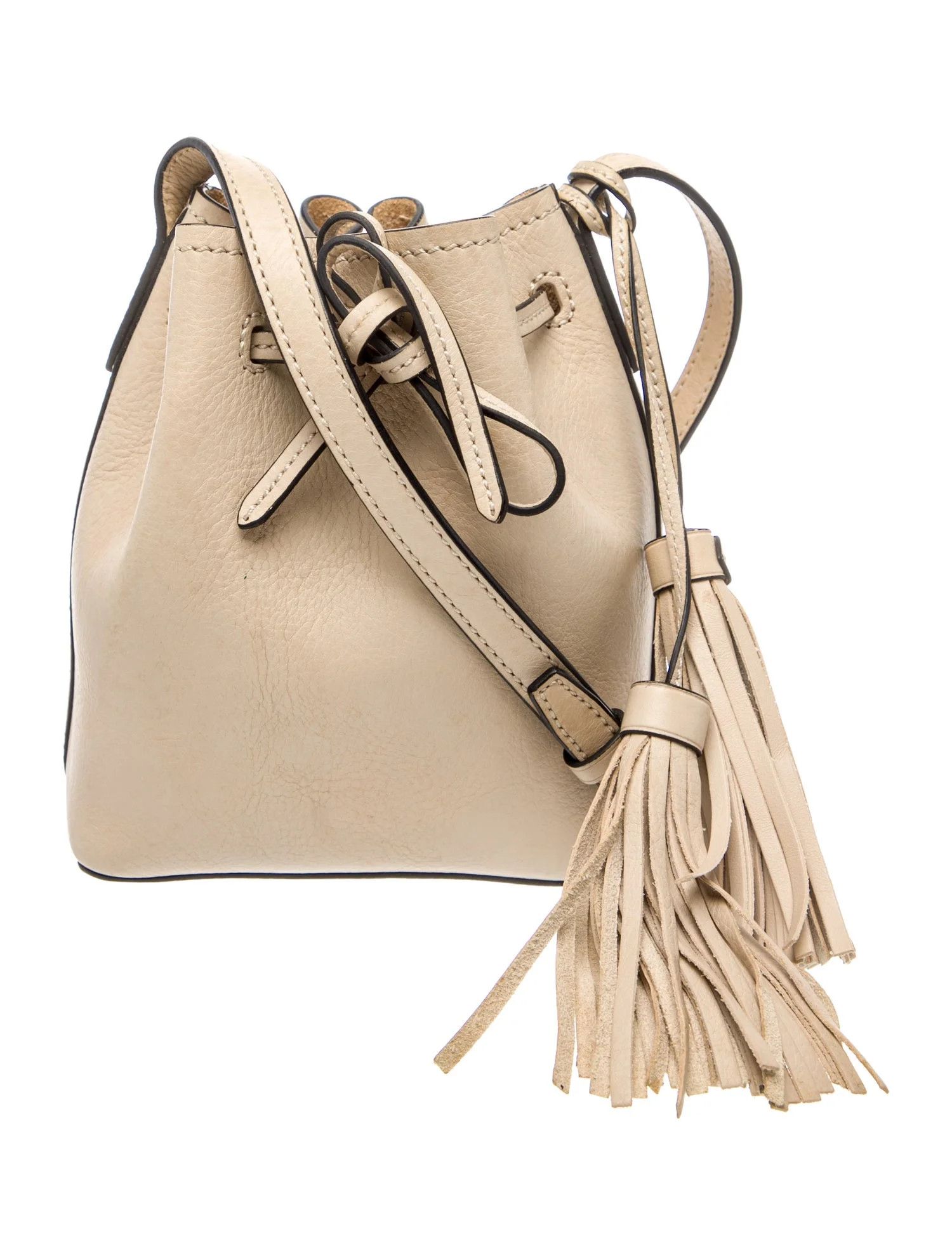 Leather Bucket Bag | The RealReal
