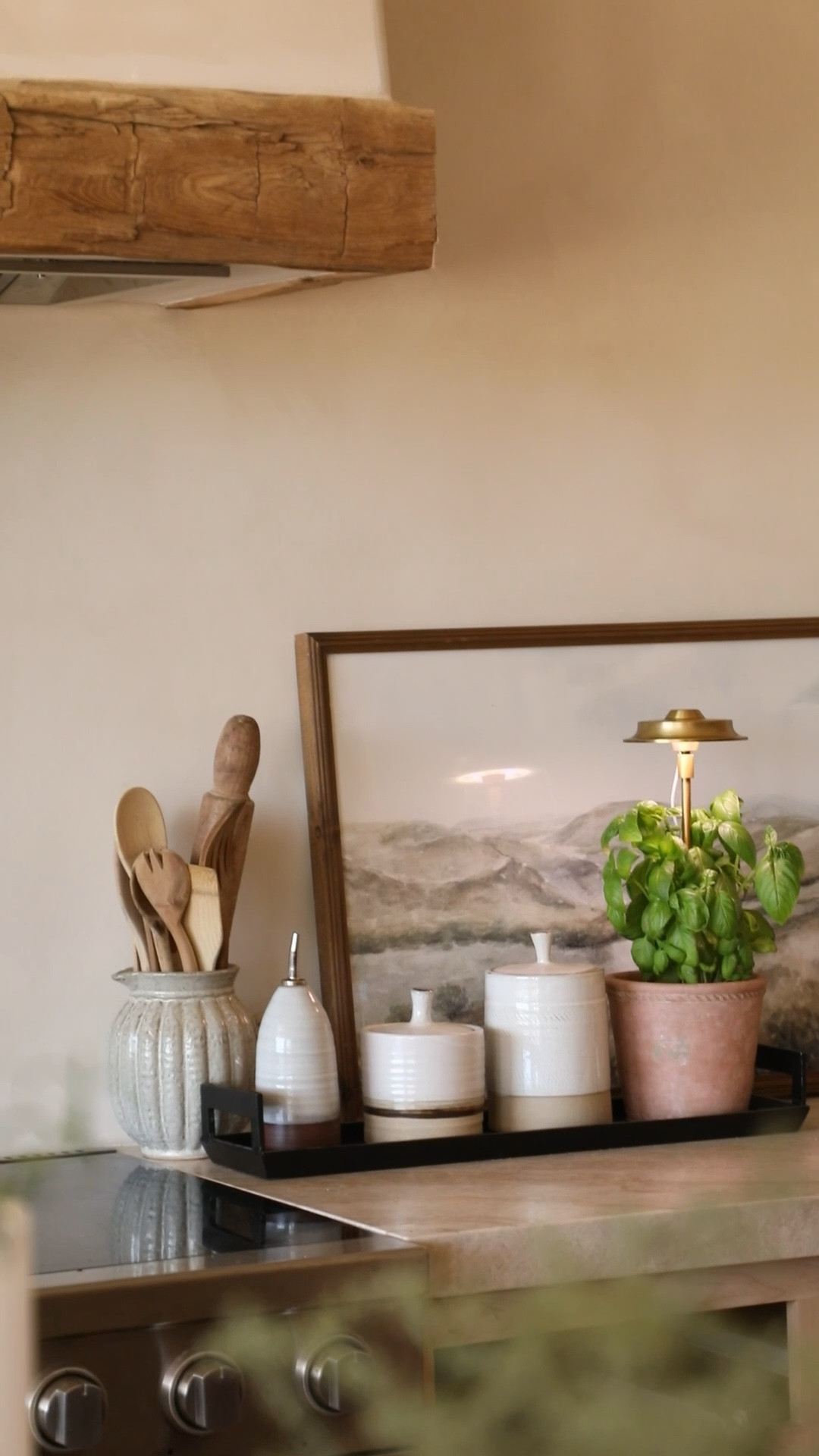 I LOVE how this aesthetic little grow light helps my kitchen herbs blend in seamlessly with my decor. It would also be great to use on a shelf, bathroom countertop, or desk! #ltkhome #homedecor #decor #target #targetfind #hearthandhand #kitchendecor #garden #indoorgarden 

#LTKStyleTip #LTKSaleAlert #LTKHome
