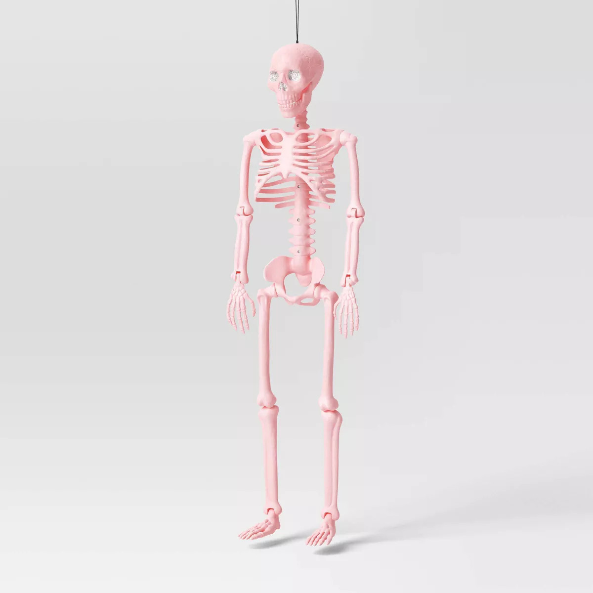 36" Poseable Skeleton Halloween Decorative Prop Pink Blush - Hyde and EEK! Boutique™ | Target