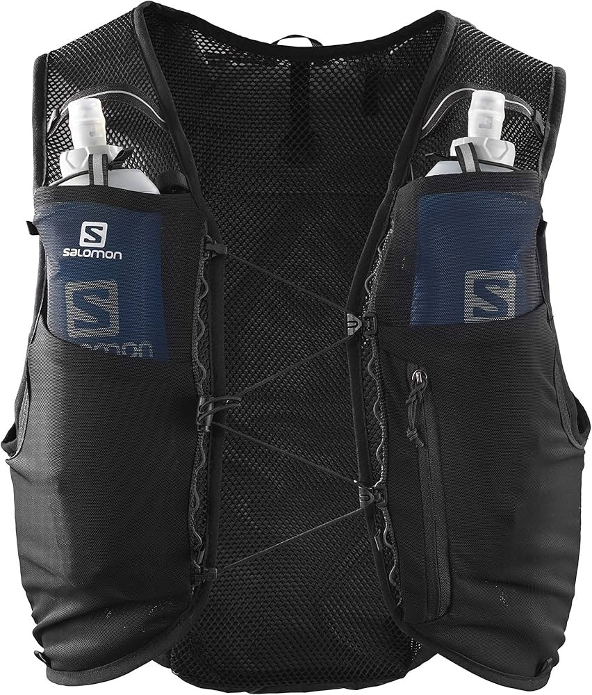 Salomon Adv Hydra Vest 8 Unisex Running waistcoat with included Flask, Comfort and stability, Qui... | Amazon (UK)