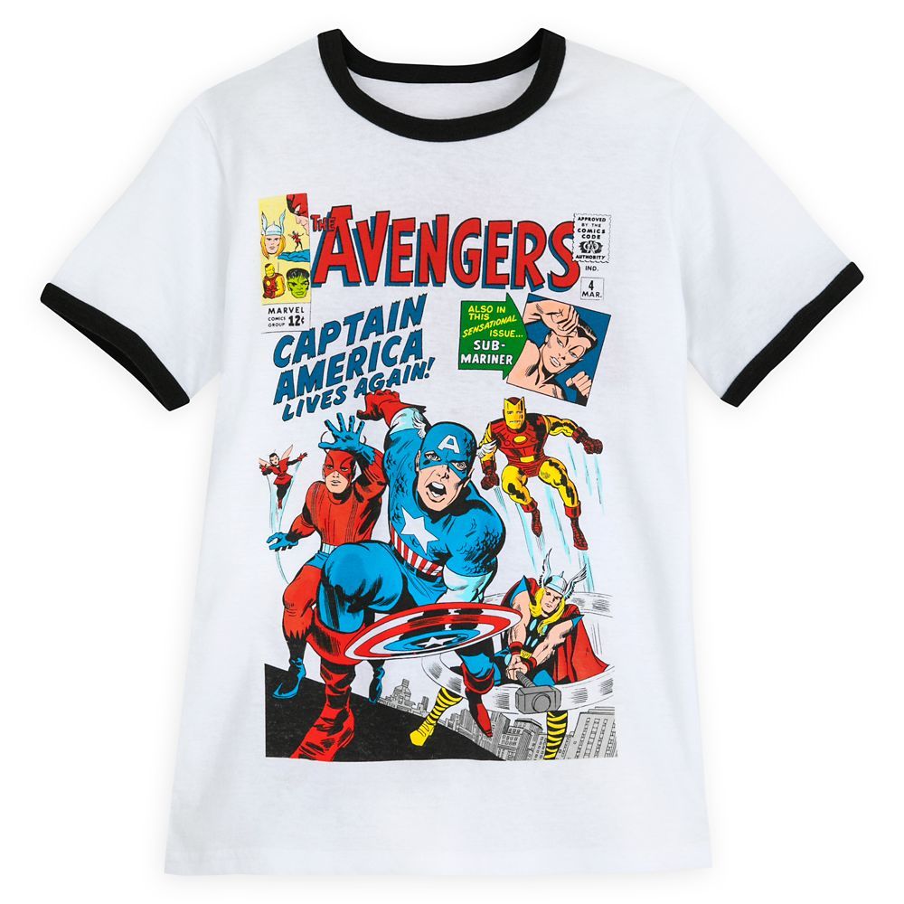 The Avengers Ringer T-Shirt for Kids | Disney Store