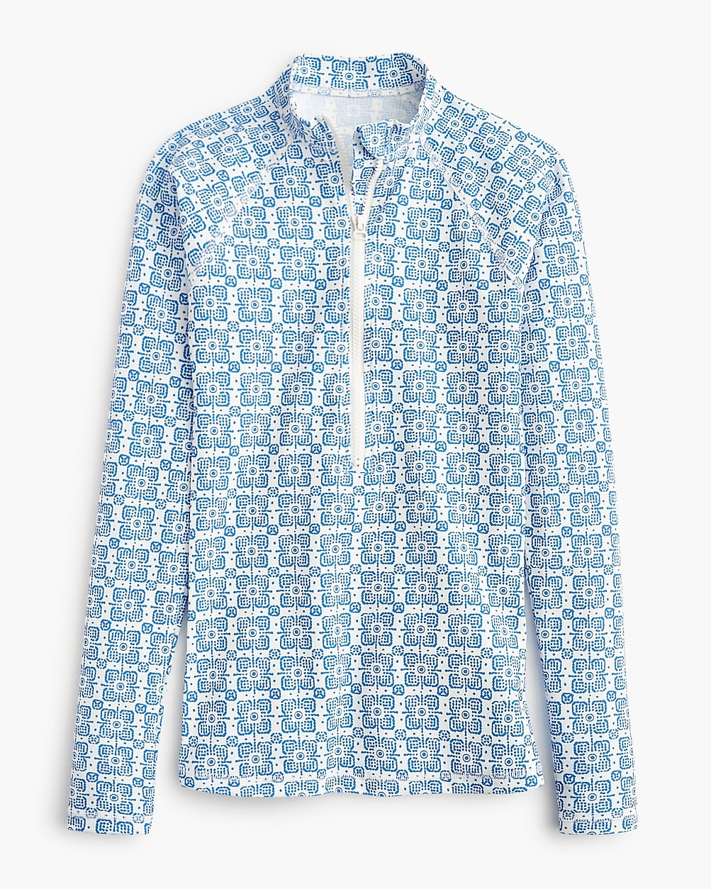 Rash guard with front zip | J.Crew Factory