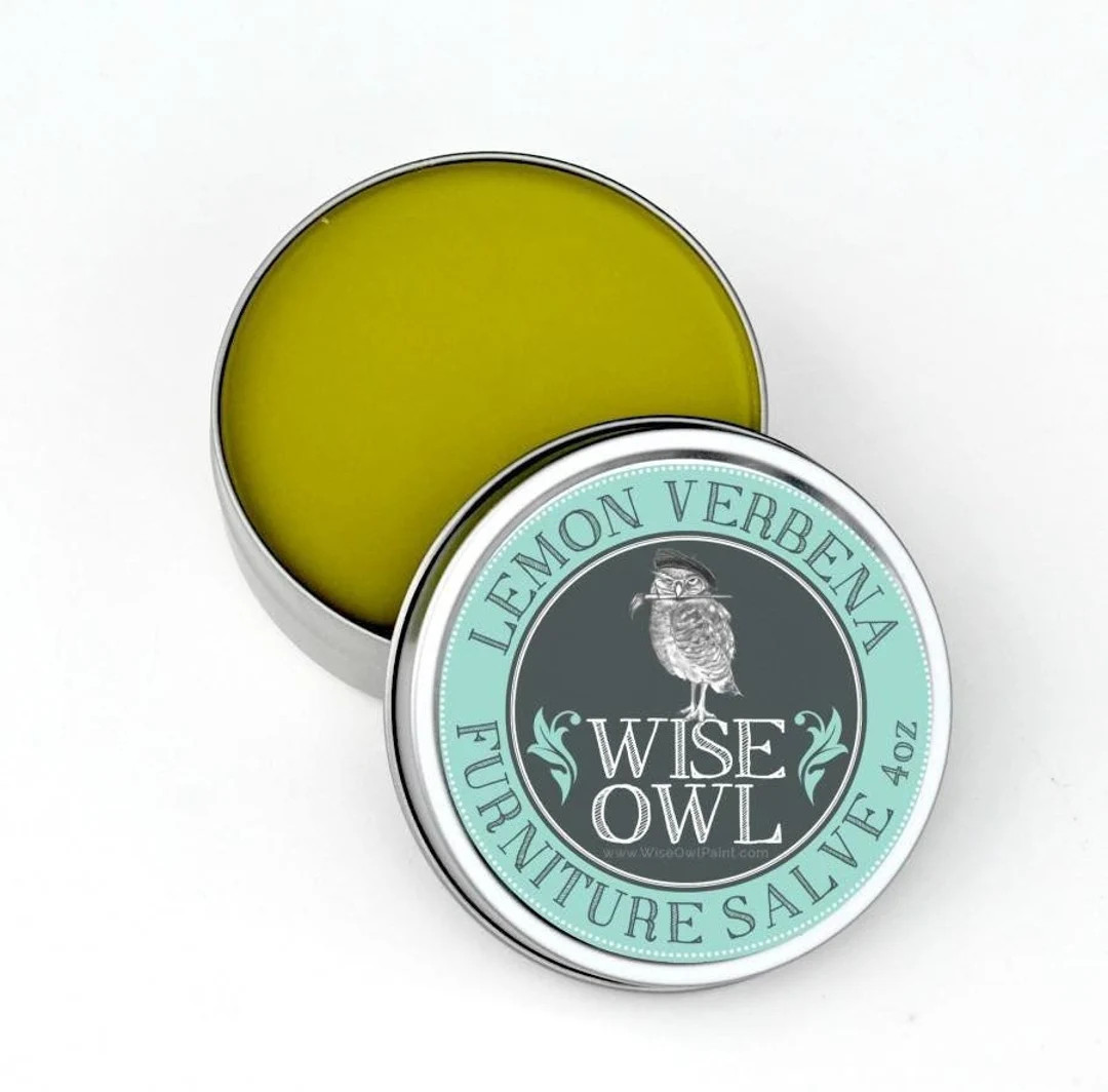 Lemon Verbena Salve *Same Day Shipping* Wise Owl Salve! Wood conditioner and chalk paint sealer | Etsy (US)