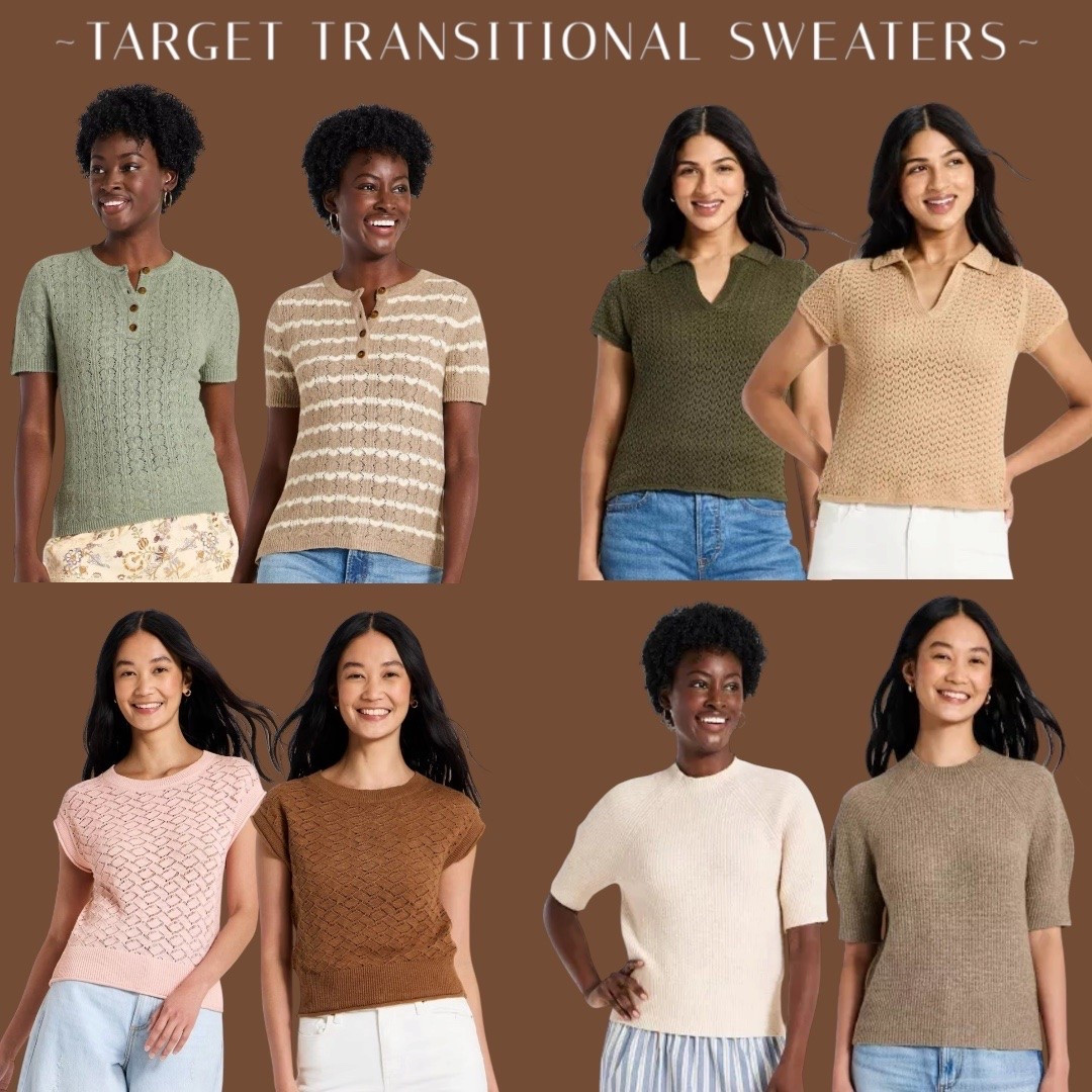 Cute and lightweight sweaters from Target that are perfect for transitioning into fall.



Prefall tops, sweaters, fall fashion, target fall fashion, target fall bags #LTKootd

#LTKSeasonal #LTKWorkwear #LTKmomlife
