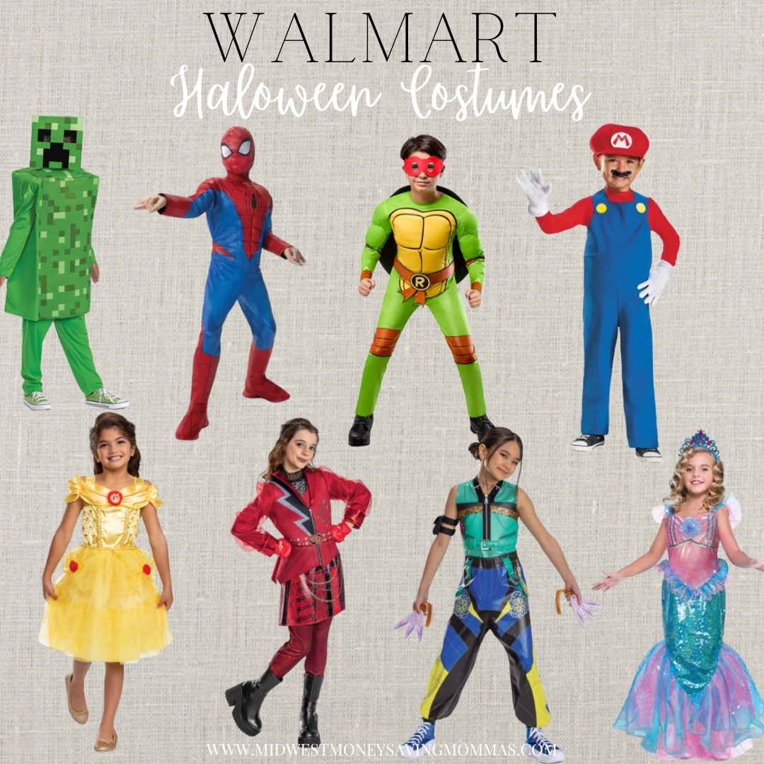 Kids Halloween costumes from Walmart

Halloween costumes trick or treating Walmart finds

#LTKSeasonal #LTKmomlife #LTKKids