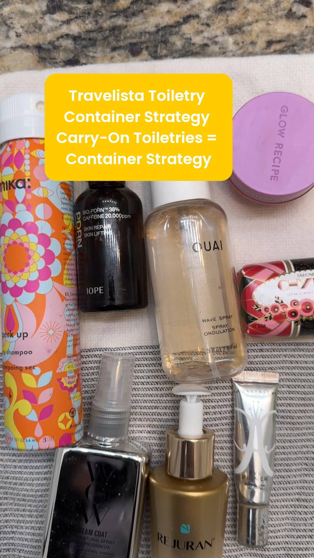 Carry-on toiletries aren’t about having less skincare.
They’re about using smaller containers.

Same routine.
Smarter containers.
That’s the whole strategy.

Everything linked here is what I actually use to make the quart bag work ✈️
Save this before your next trip.


#LTKOver40 #LTKTravel