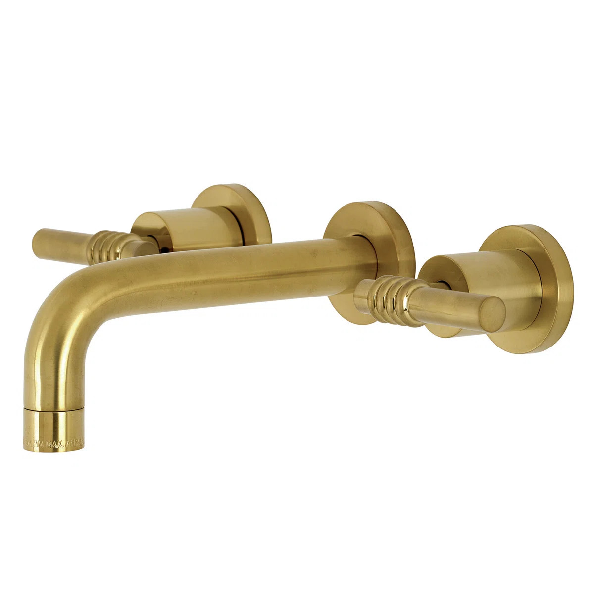 Kingston Brass Milano Two-Handle 3-Hole Wall Mount Bathroom Faucet & Reviews | Wayfair | Wayfair North America
