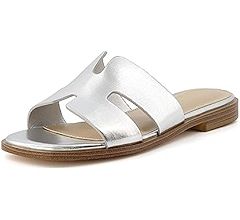 CUSHIONAIRE Women's Voyage slide sandal +Memory Foam, Wide Widths Available | Amazon (US)