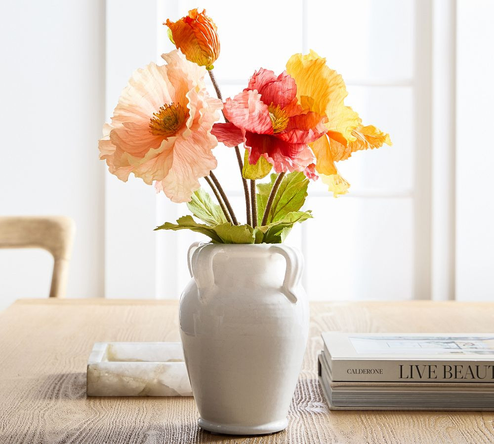Faux Poppy Bundle | Pottery Barn (US)