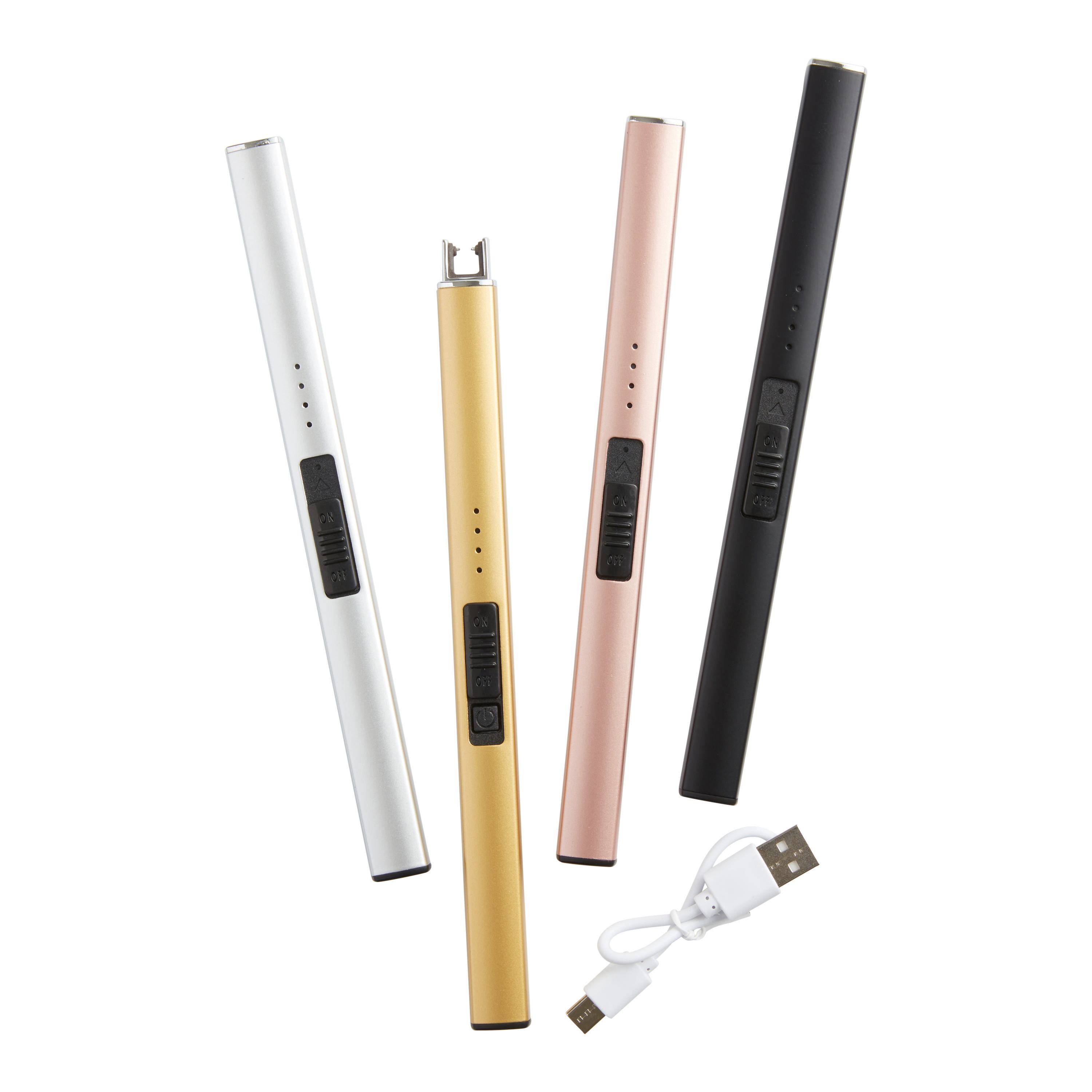 USB Flameless Lighter Set of 4 | World Market