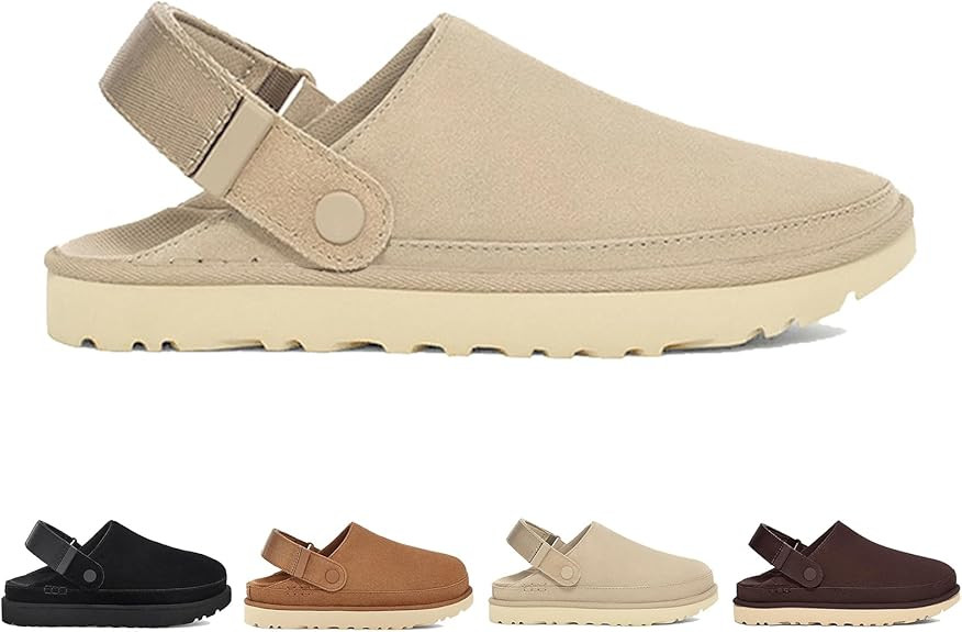 Fashion Adjustable Platform Clogs for Women's Casual Indoor Non Slip Comfortable Outdoor Slippers... | Amazon (US)