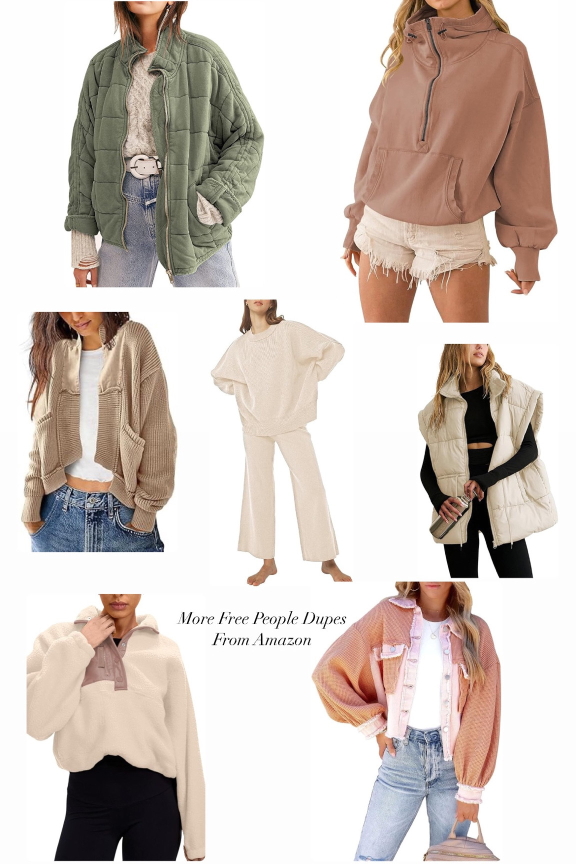 More Free People Dupes On Amazon!! 

#LTKHoliday #LTKSeasonal #LTKfindsunder100