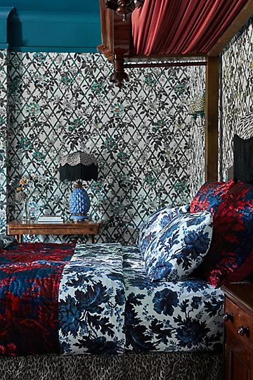 House of Hackney Organic Sateen Duvet Cover | Anthropologie (US)