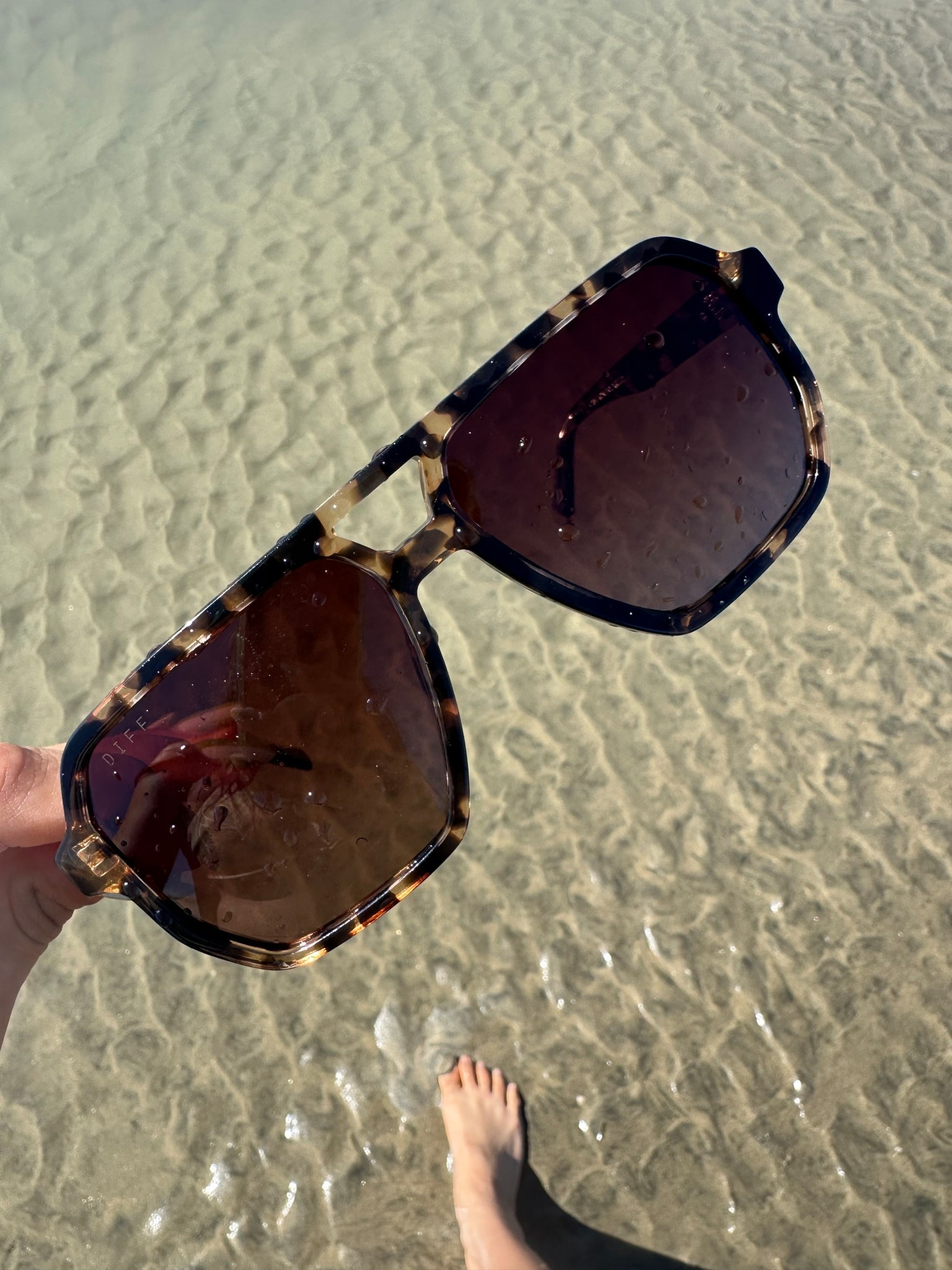 My diff eyewear sunglasses came and I could not be happier with this purchase! They’re oversized and perfect for summer. The molded part that rests on your nose is plastic and these are great for being active. I’ve worn it to coaching teeball, walks, the beach, everywhere this past week

#sunglasses #diffeyewear #summer

#LTKActive #LTKdayinmylife #LTKSeasonal