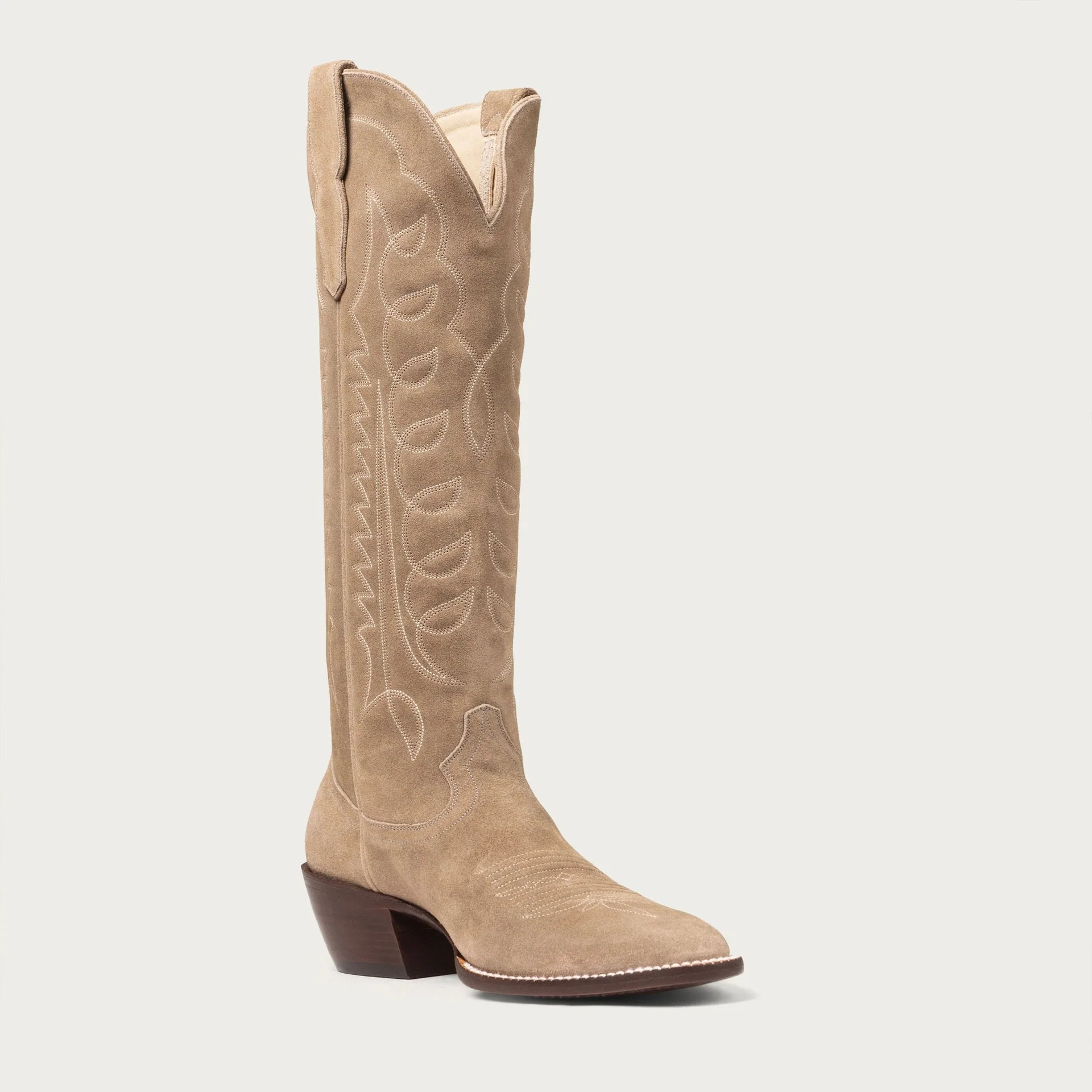 The Houston Boot Grey Suede | CITY Boots