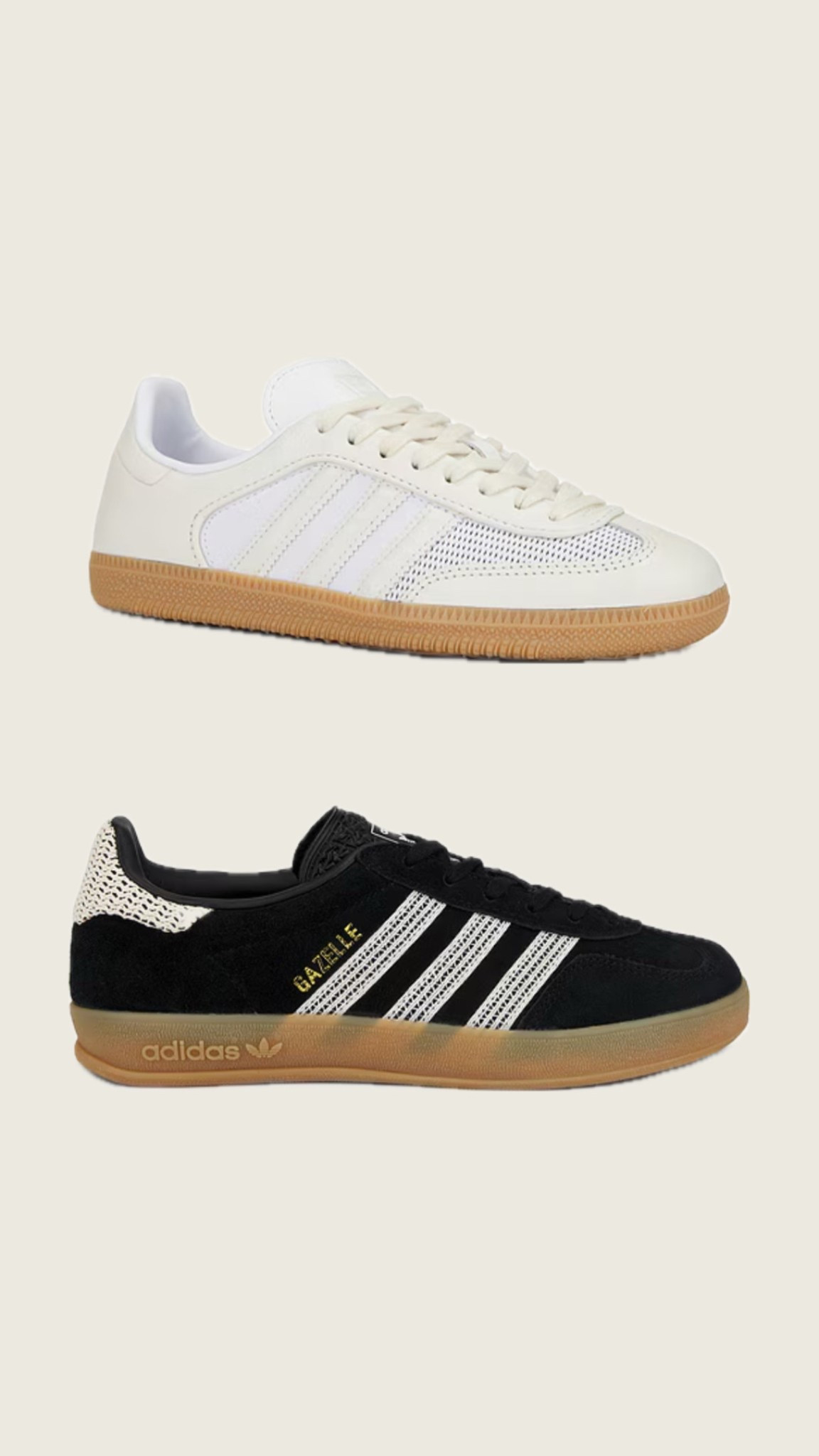 ALL SIZES AVAILABLE
NEUTRAL SUMMER SNEAKERS