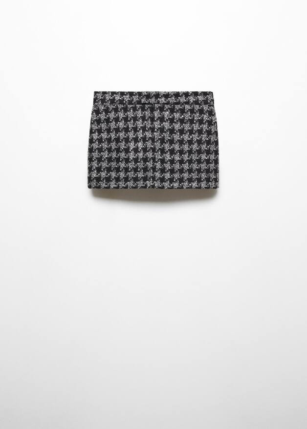 Tweed suit mini skirt | MANGO (US)