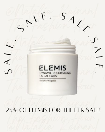 Elemis resurfacing pads on sale!! 

#LTKSale #LTKsalealert #LTKbeauty