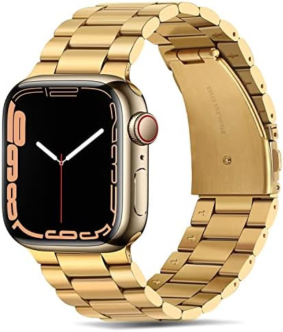 Tasikar Bands Compatible with Apple Watch Band 49mm 45mm 44mm 42mm Premium Stainless Steel Metal Str | Amazon (CA)