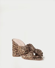 Penny Metallic Leopard Bow Mule | Loeffler Randall