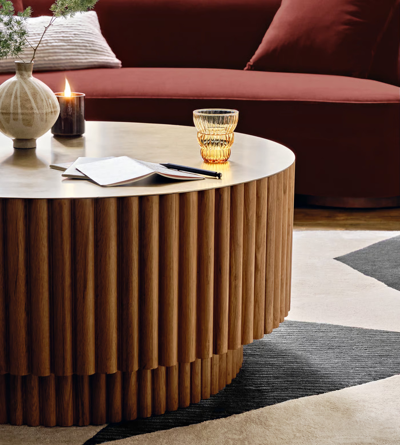 Barrel Coffee Table | Side & Coffee Tables | Soho Home | Soho Home Ltd