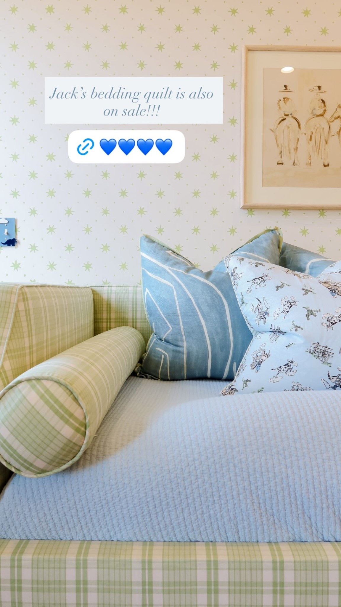 Jack’s bedding quilt is also on sale!!!

#LTKvlog #LTKSaleAlert #LTKHome
