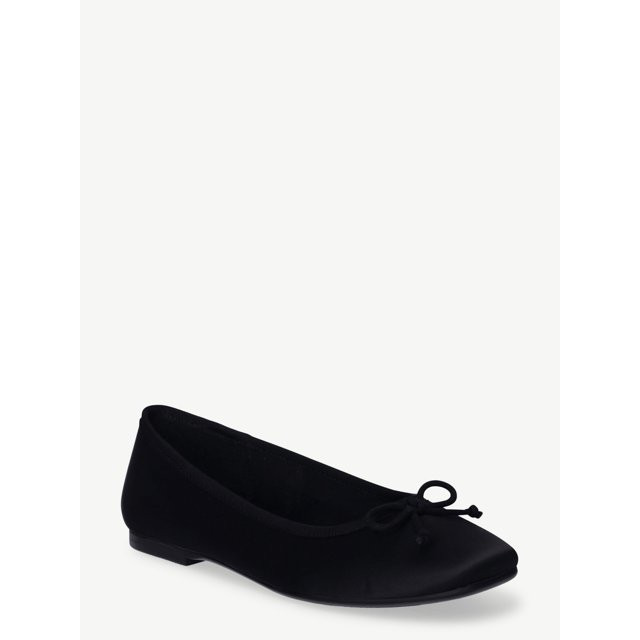 Scoop Women's Square Toe Ballet Flats | Walmart (US)
