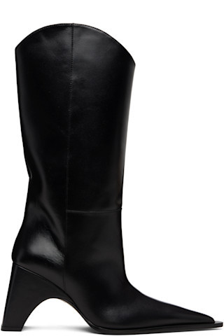 Black Cowboy Bridge Boots | SSENSE