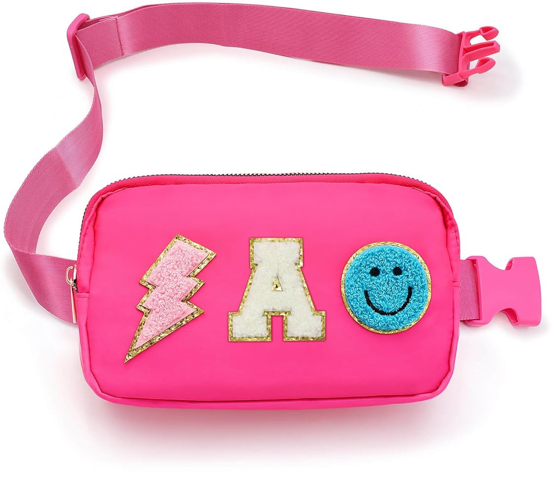 Fanny Pack for Girls Crossbody Bag, Preppy Nylon Kids Belt Bag for Birthday Christmas Graduation ... | Amazon (US)