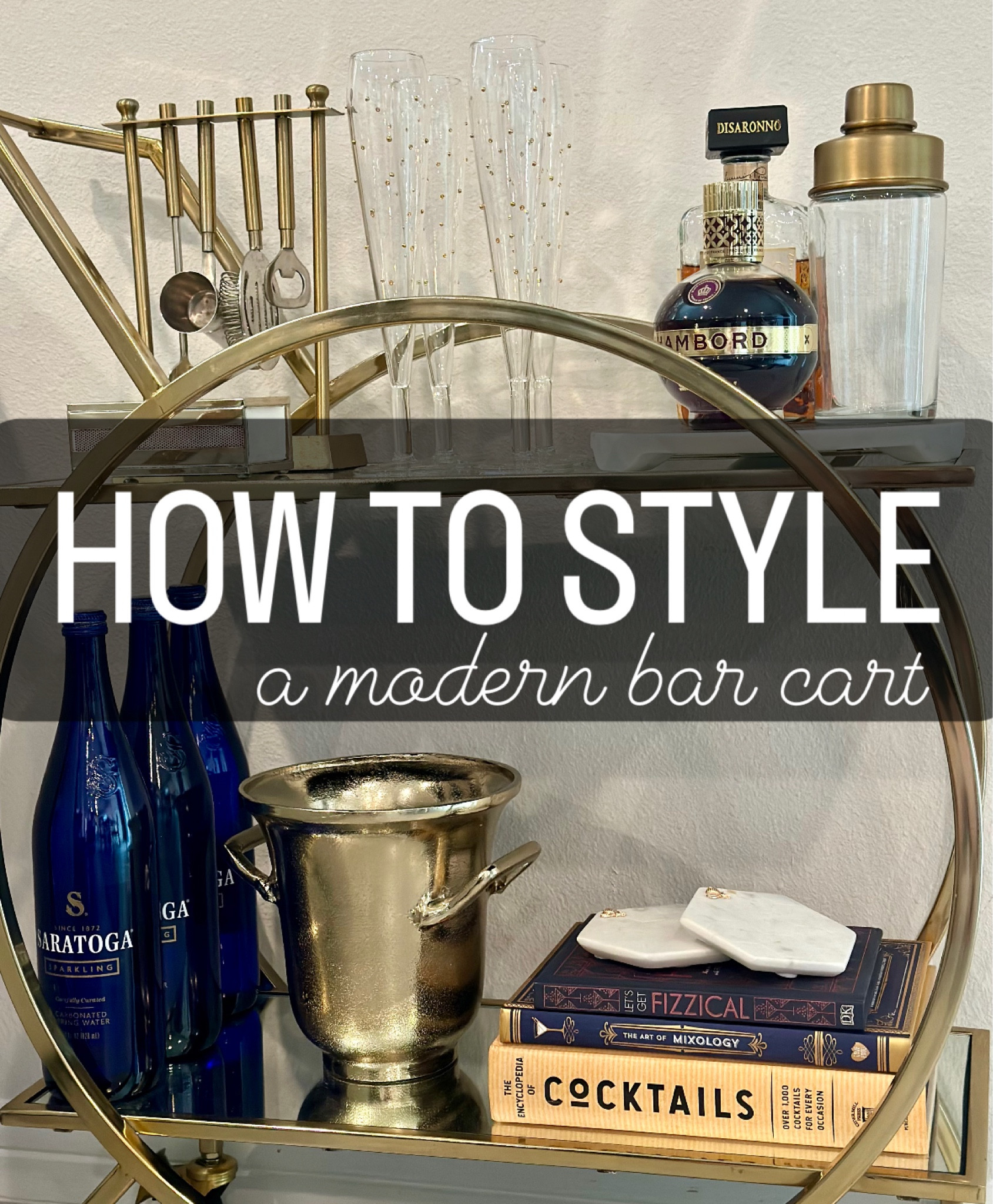 How to style a modern bar cart.

Home decor. Kitchen styling. Bar cart. 

#LTKHome