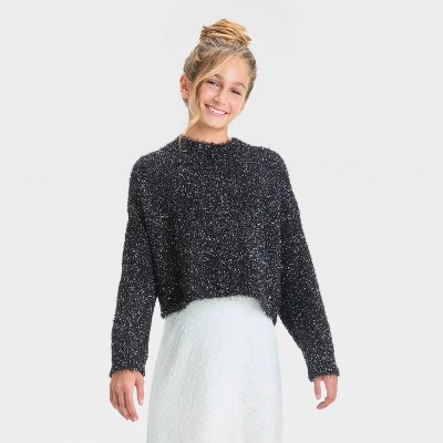 Girls' Fuzzy Sweater - art class™ | Target