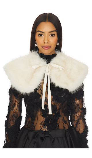 Faux Fur Collar in White

        
            AKNVAS
        
                    


		
        ... | Revolve Clothing (Global)