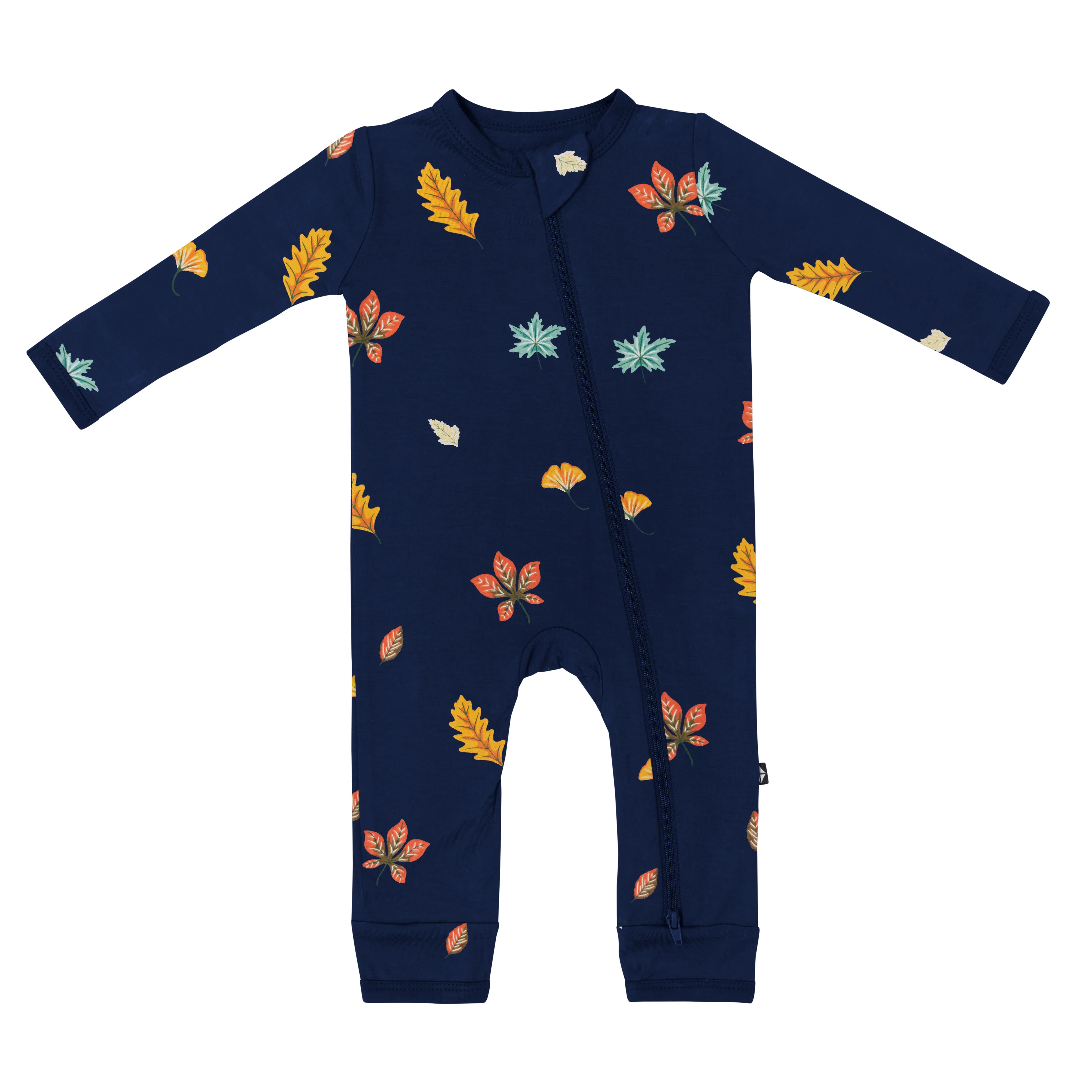 Zippered Romper in Foliage | Kyte BABY