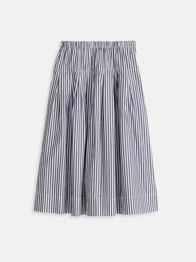 June Pull On Skirt in Stripe | Alex Mill