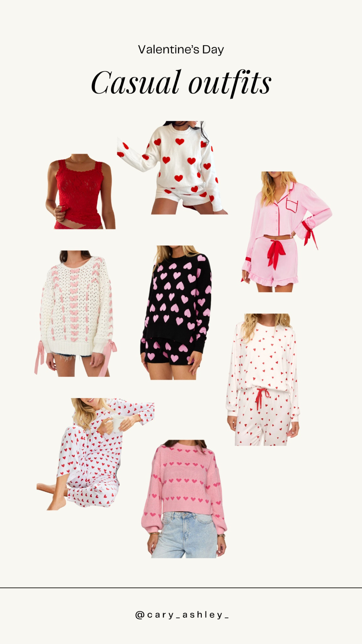 Valentine’s Day Casual Outfits

Heart Sweater, Love Month, Valentine’s Day Outfit, Casual Outfits 

#LTKSeasonal #LTKStyleTip #LTKGiftGuide