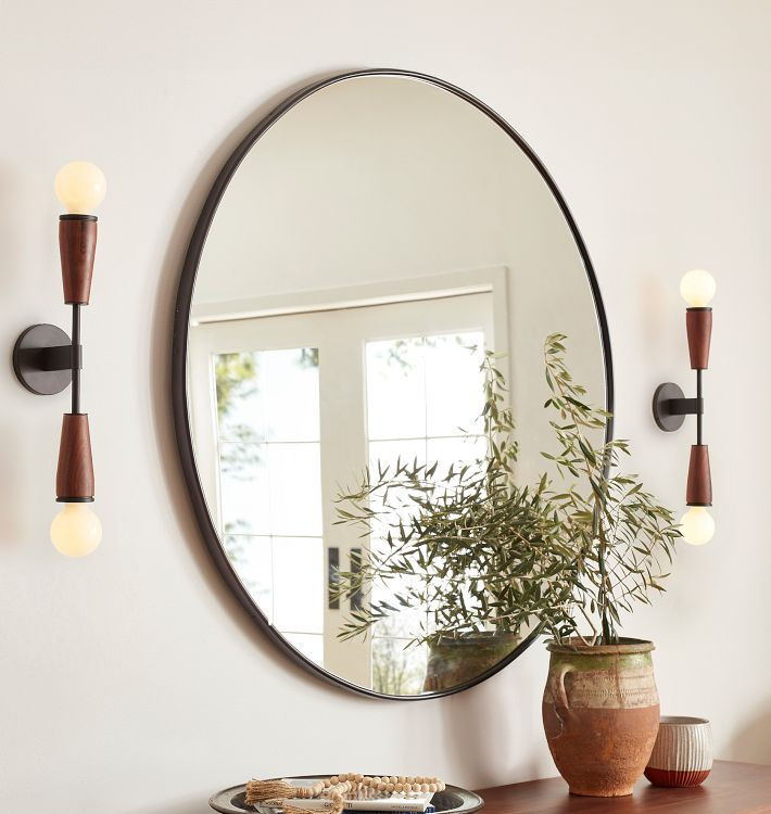 Round Metal Framed Mirror | Rejuvenation