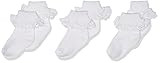Jefferies Socks Baby-Girls Newborn Eyelet Lace Socks 3 Pair Pack | Amazon (US)