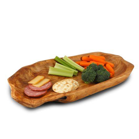 Enrico 2200 Root Wood Large Platter 14 x 8 x 2 inches | Walmart (US)