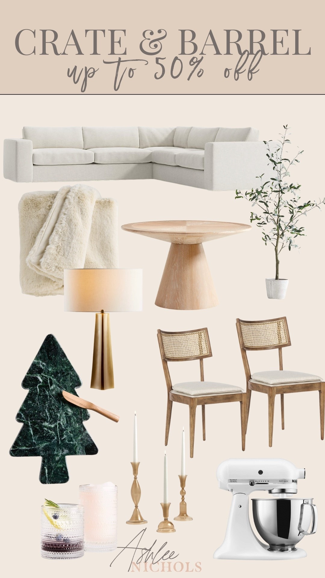 Crate & Barrel Sale! Up to 50% off

Home decor, sectional couch, faux olive tree, kitchen decor

#LTKCyberWeek #LTKSaleAlert #LTKHome