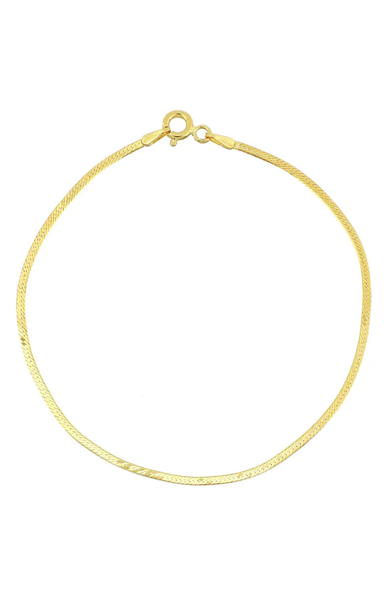 Herringbone Chain Bracelet | Nordstrom