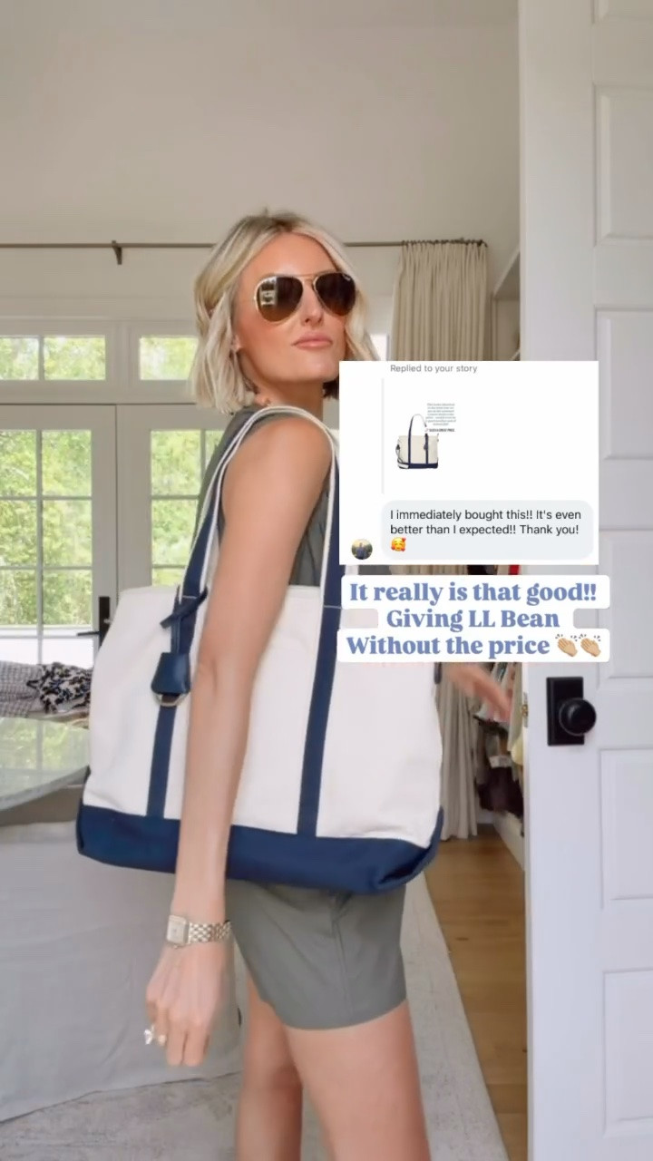 The tote you need for summer 👏🏼 wearing S.

Loverly Grey, Walmart find, canvas boat tote, beach bag, pool bag, Amazon find, Amazon fashion, summer fashion, summer outfit ideas

#LTKootd #LTKSeasonal