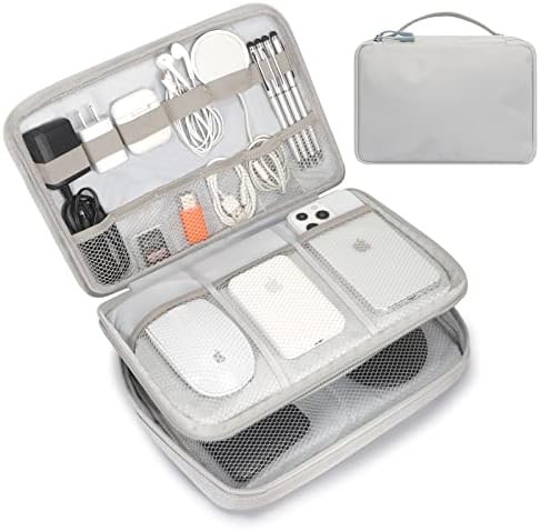 FYY Electronic Organizer, Travel Cable Organizer Bag Pouch Electronic Accessories Carry Case Port... | Amazon (US)