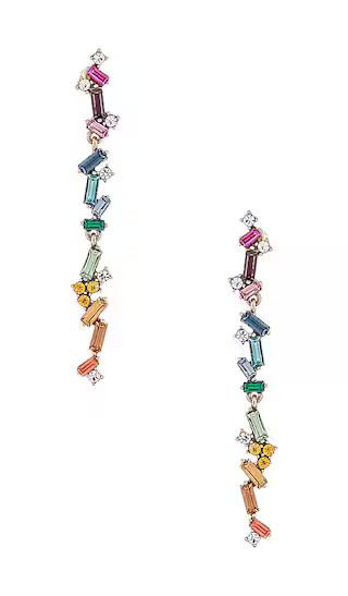Rainbow Duster Earrings in Multi | Revolve Clothing (Global)