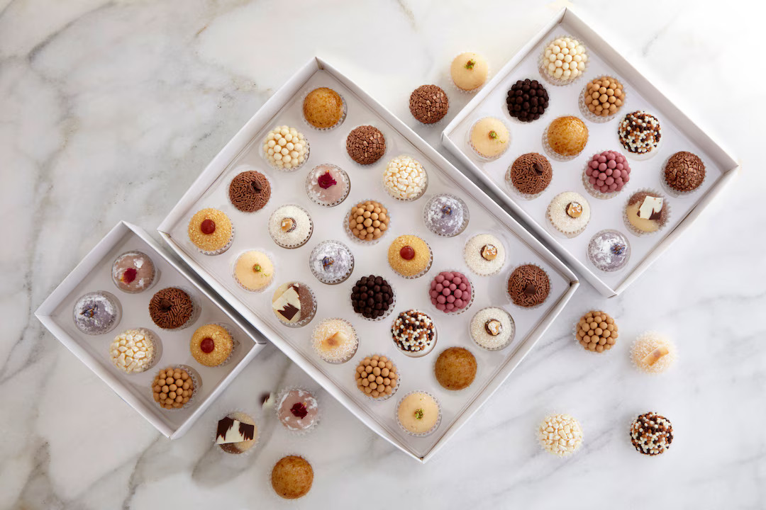 Handmade Brigadeiro Truffles Gift Box | Assorted Delicious Dessert | Gourmet Sweet Gifts | Valent... | Etsy (US)