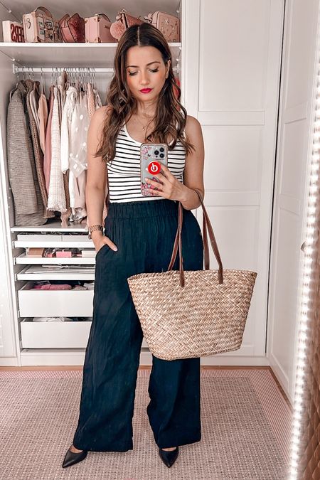 Wearing GAP Modern Tank Top in XS / Crinkle Gauze Wide-Leg Pants in S / Straw Bag

@gap #gapcanada [ a d ]


The GAP Friends & Family Event will run from May 9-16th – it’s the perfect time to shop! You get 40% Off Everything (w/ code FRIEND) + Extra 10% Off (w/ code ADDIT). 

#LTKsalealert #LTKstyletip #LTKFind