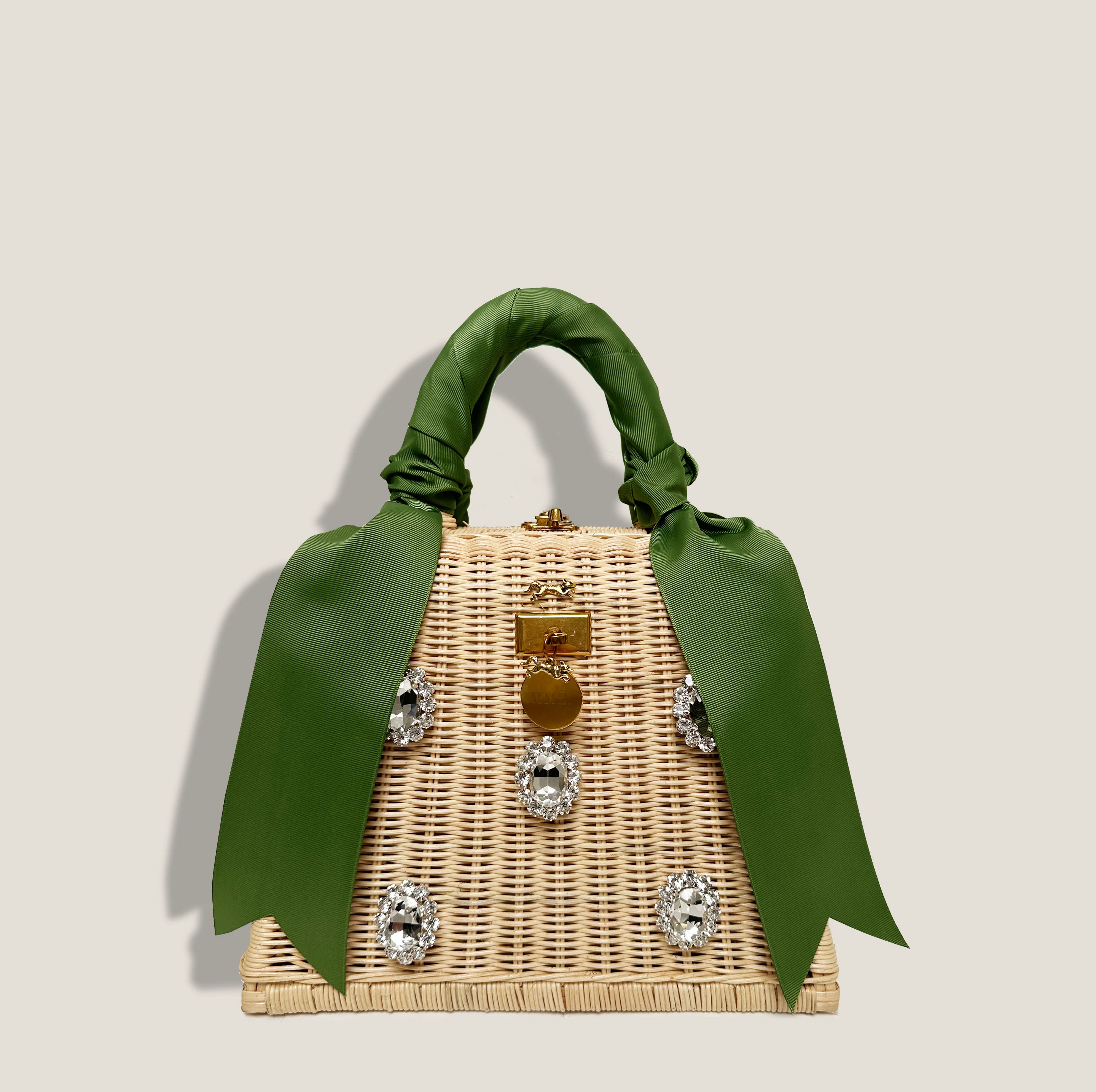 THE GIGI MONACO BAG - MOSS | MME.MINK