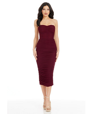 Women's Heather Strapless Bodycon Dress | Macy's