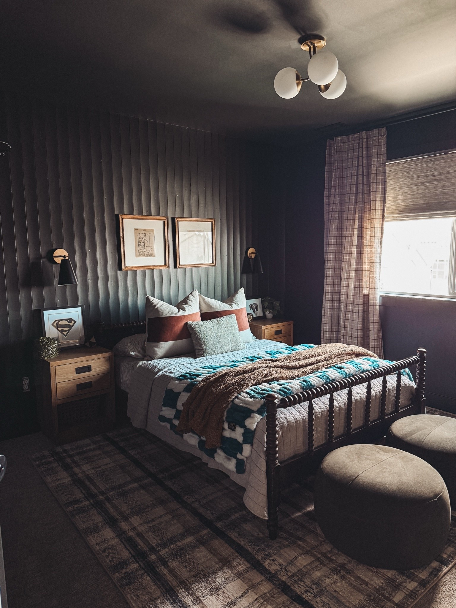 Emmett's Room ✨

Boys Room 
Black room 
Interior design 
Home decor

#LTKmomlife #LTKSaleAlert #LTKHome